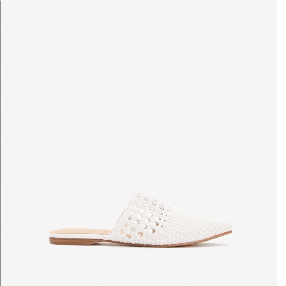 Express Woven Pointed Toe Mules - Picture 4 of 4